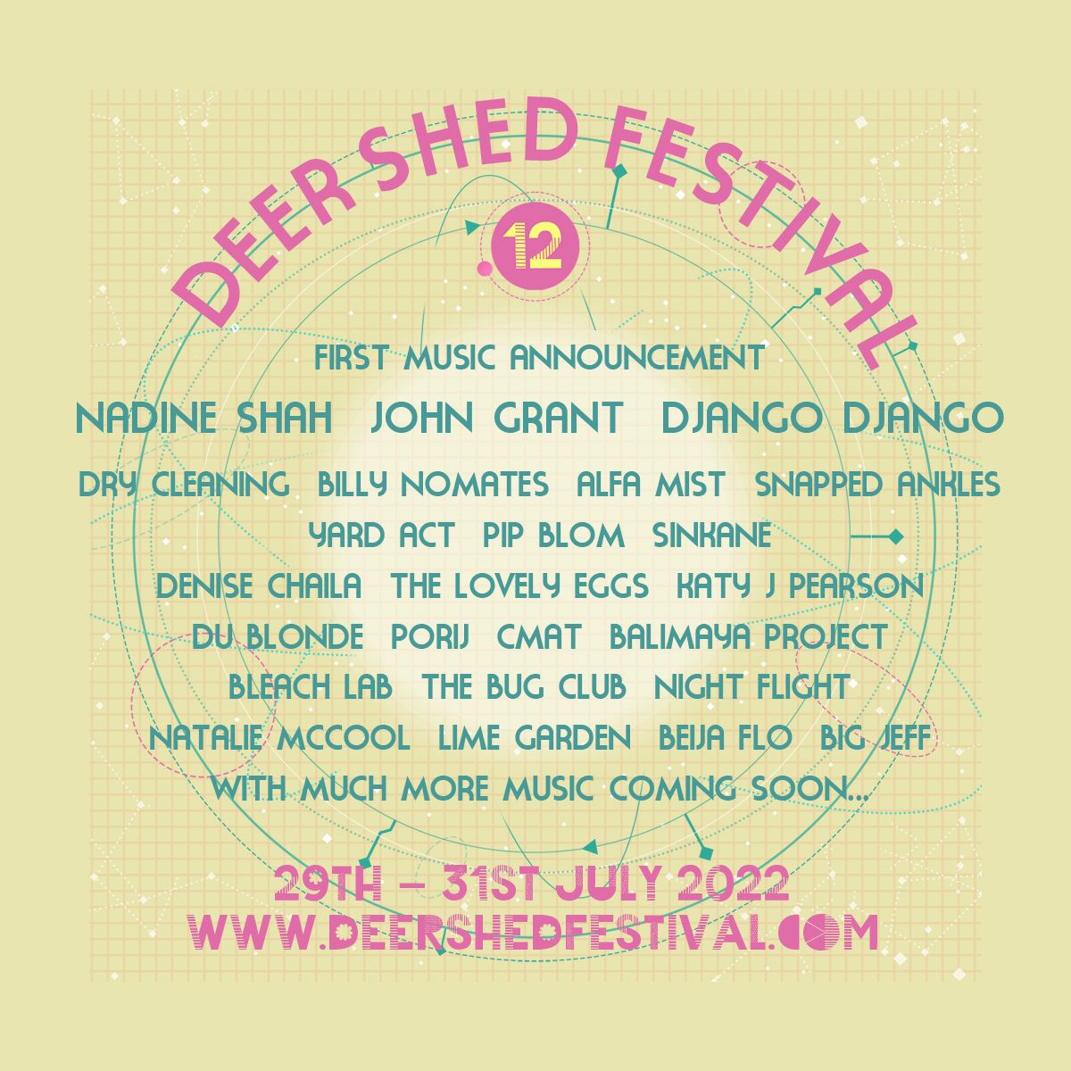 Deer Shed Festival announces first artists for 12th edition